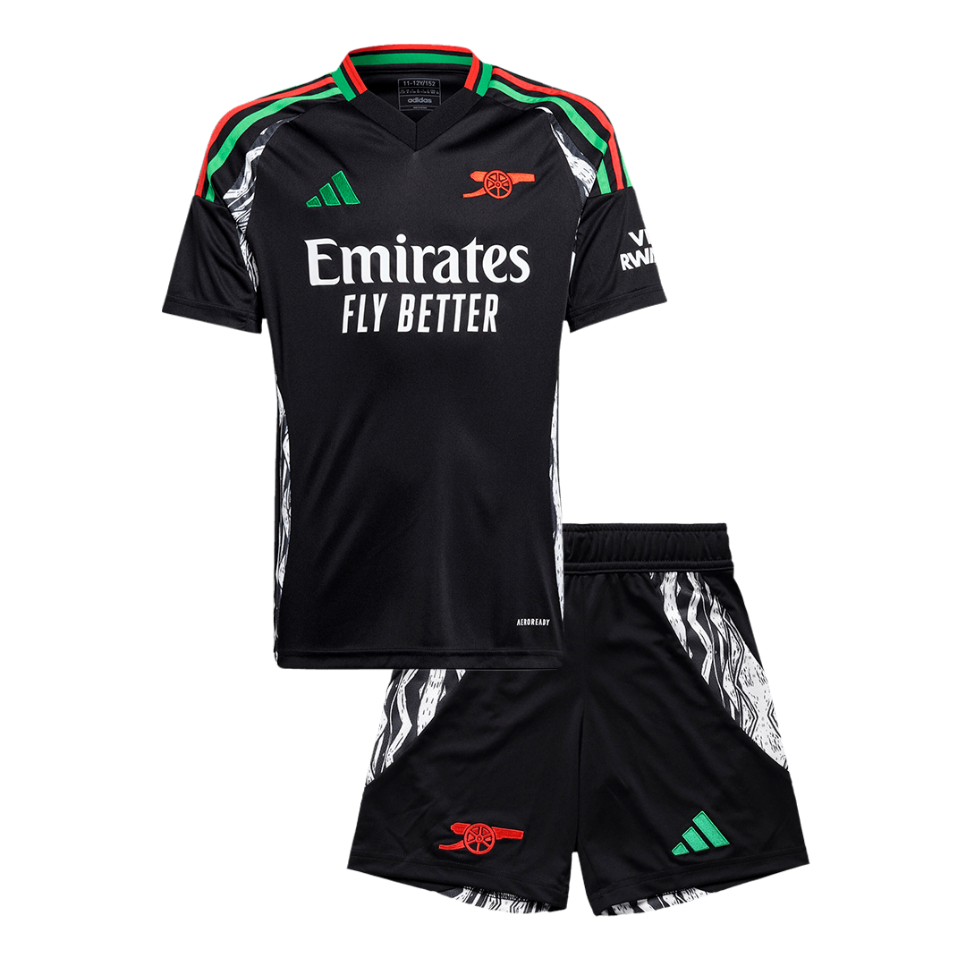 Kid's Arsenal Away Cheap Soccer Jersey Kit(Jersey+Shorts) 2024/25 Go Soccer World Shop