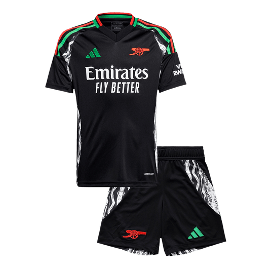 Kid's Arsenal Away Cheap Soccer Jersey Kit(Jersey+Shorts) 2024/25 Go Soccer World Shop