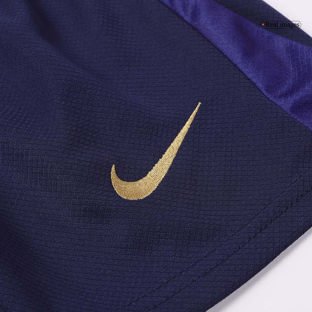 Kid's Barcelona Home Cheap Soccer Jersey Kit(Jersey+Shorts) 2024/25-Spotify Logo Without Text Go Soccer World Shop