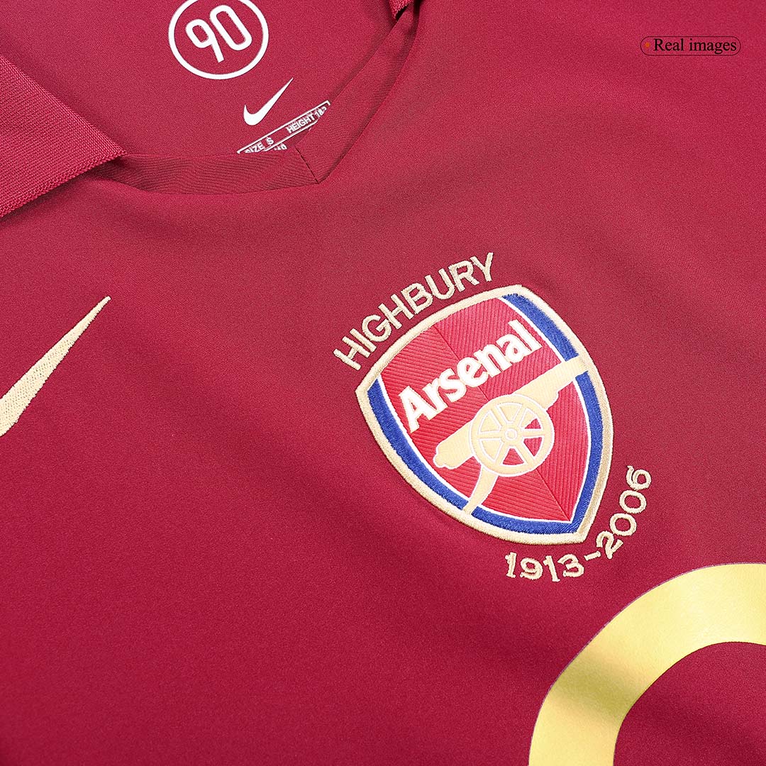 Retro HENRY #14 2005/06 Arsenal Home Cheap Soccer Jersey Go Soccer World Shop