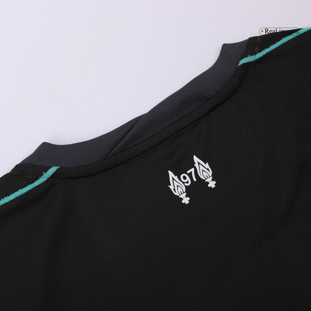 Player Version VIRGIL #4 Liverpool Away Cheap Soccer Jersey 2024/25 Go Soccer World Shop