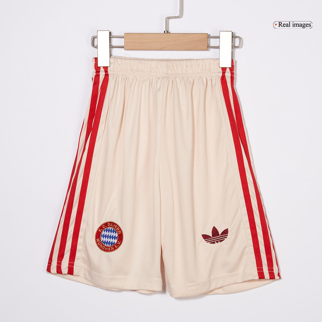 Kid's Bayern Munich Third Away Cheap Soccer Jersey Kit(Jersey+Shorts) 2024/25 - UCL Go Soccer World Shop