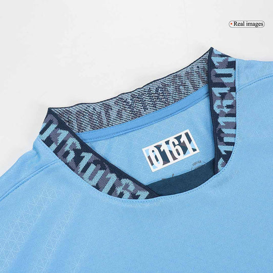 Player Version RODRIGO #16 Manchester City Home Cheap Soccer Jersey 2024/25 - UCL Go Soccer World Shop
