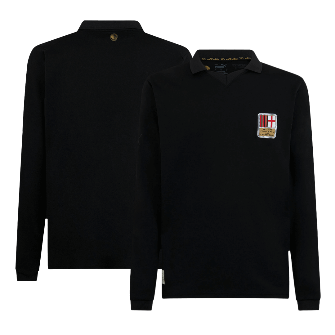 AC Milan Goalkeeper Long Sleeve Cheap Soccer Jersey 2024/25 - 125th Anniversary Go Soccer World Shop