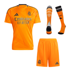 Real Madrid Away Cheap Soccer Jersey Kit(Jersey+Shorts+Socks) 2024/25 Go Soccer World Shop