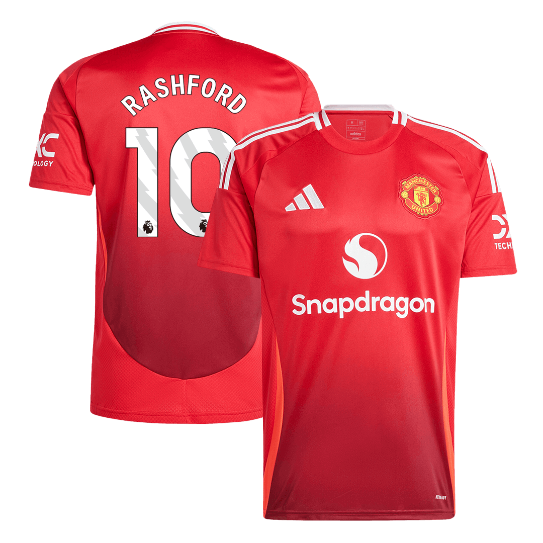 RASHFORD #10 Manchester United Home Cheap Soccer Jersey 2024/25 Go Soccer World Shop