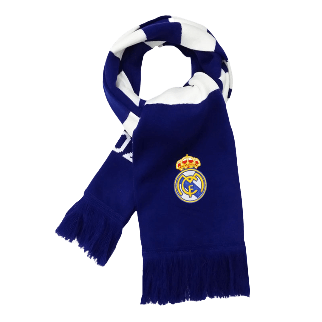 Real Madrid Soccer knitting Scarf Blue&White Go Soccer World Shop