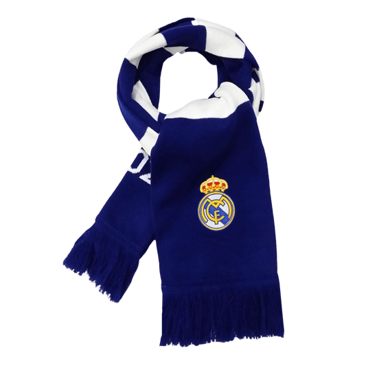 Real Madrid Soccer knitting Scarf Blue&White Go Soccer World Shop