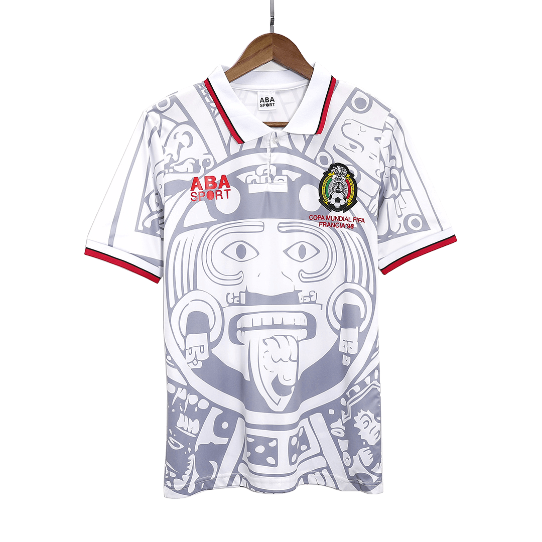 Mexico Away Retro Soccer Jersey 1998 Go Soccer World Shop