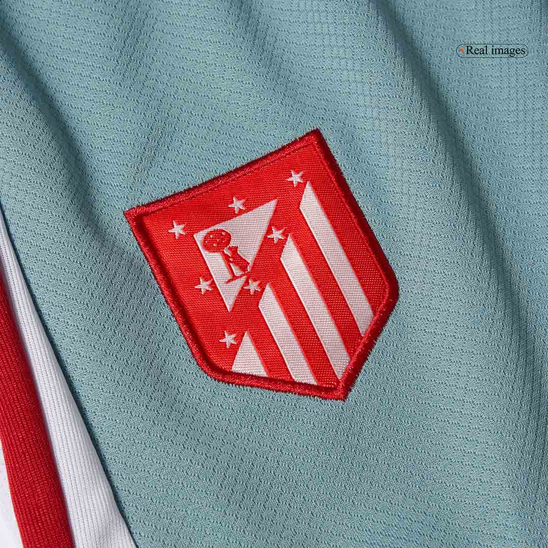 Kid's Atletico Madrid Away Cheap Soccer Jersey Kit(Jersey+Shorts) 2024/25 Go Soccer World Shop