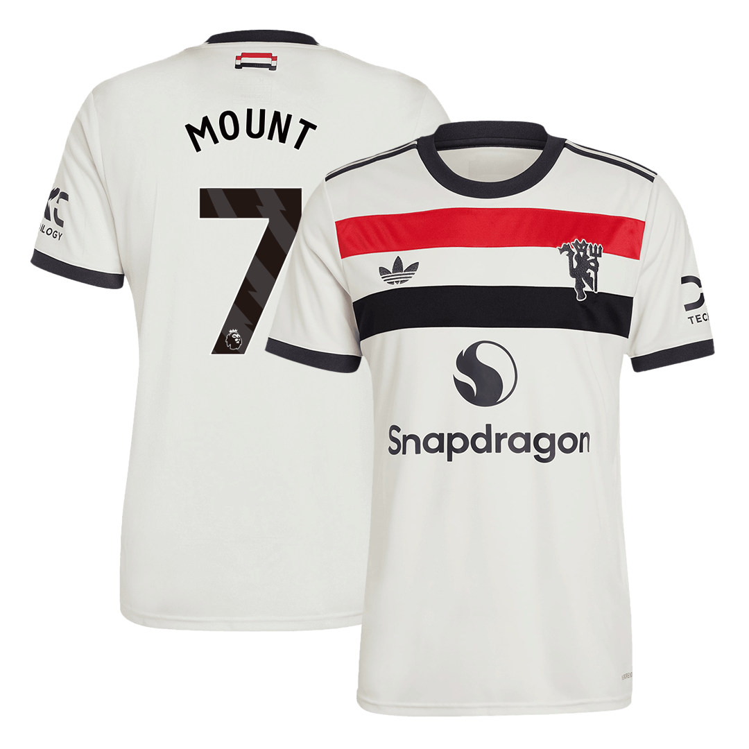 MOUNT #7 Manchester United Third Away Cheap Soccer Jersey 2024/25 Go Soccer World Shop