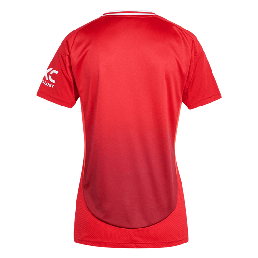 Women's Manchester United Home Cheap Soccer Jersey 2024/25 Go Soccer World Shop