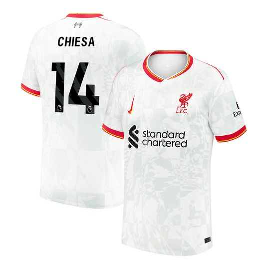 CHIESA #14 Liverpool Third Away Cheap Soccer Jersey 2024/25 Go Soccer World Shop
