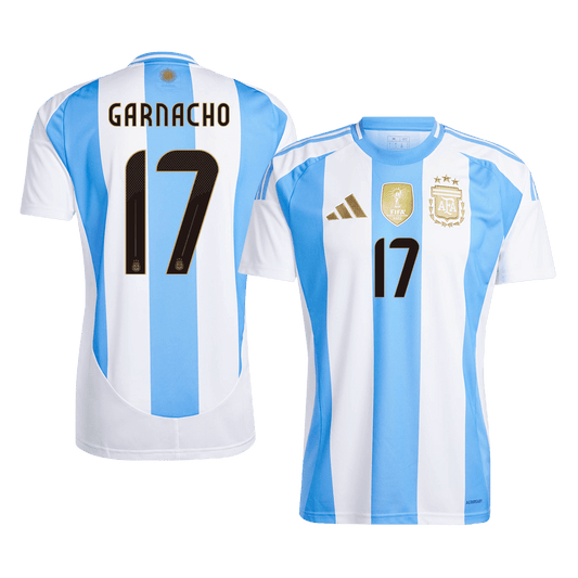 GARNACHO #17 Argentina Home Cheap Soccer Jersey 2024 Go Soccer World Shop