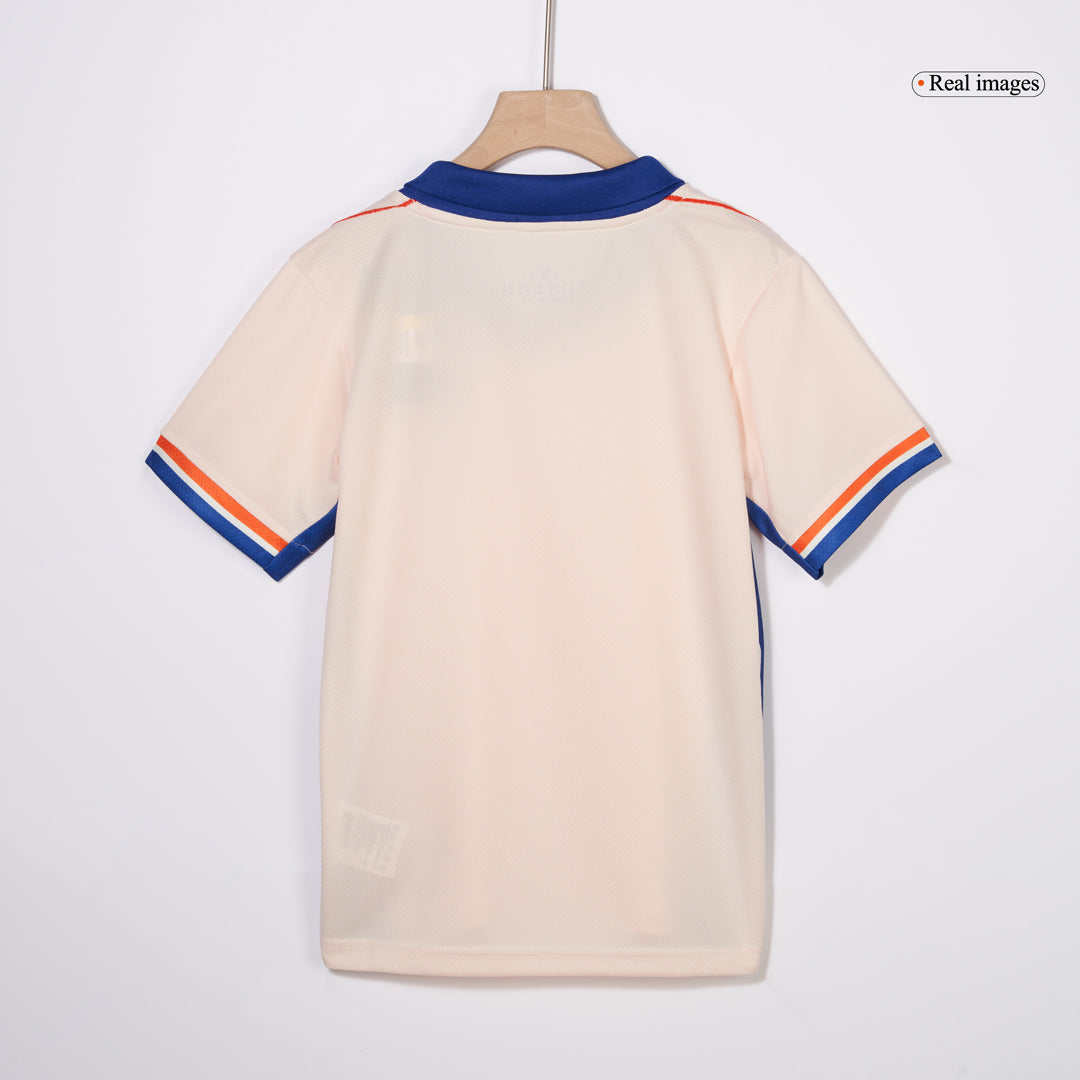 Kid's Chelsea Away Cheap Soccer Jersey Kit(Jersey+Shorts) 2024/25 Go Soccer World Shop