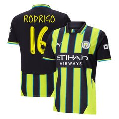 RODRIGO #16 Manchester City Away Cheap Soccer Jersey 2024/25 - UCL Go Soccer World Shop