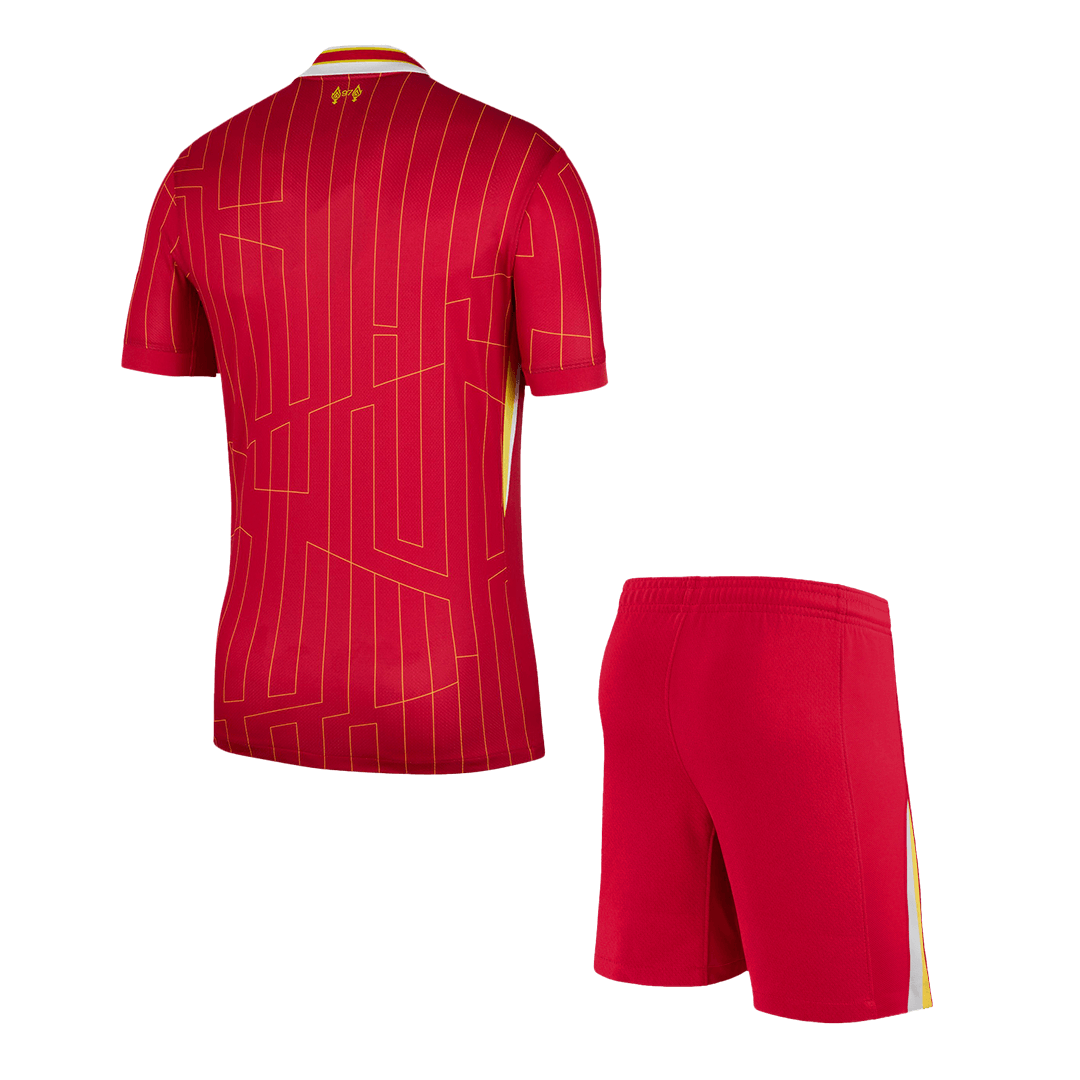 Liverpool Home Cheap Soccer Jersey Kit(Jersey+Shorts) 2024/25 Go Soccer World Shop