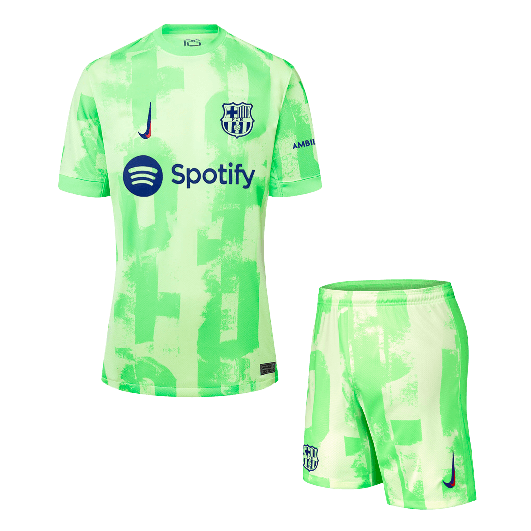 Barcelona Third Away Cheap Soccer Jersey Kit(Jersey+Shorts) 2024/25 Go Soccer World Shop