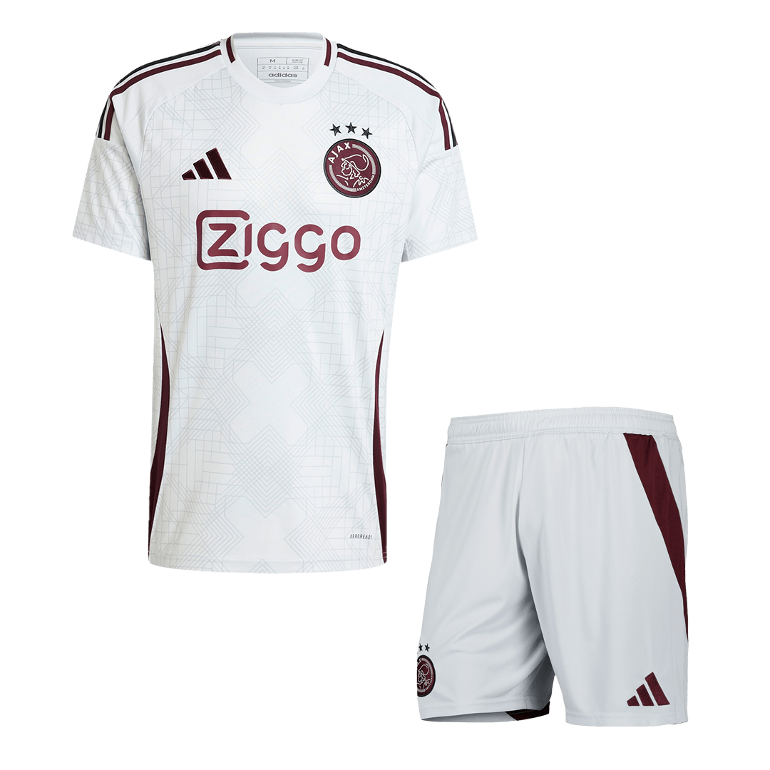 Ajax Third Away Cheap Soccer Jersey Kit(Jersey+Shorts) 2024/25 Go Soccer World Shop