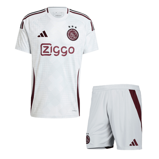 Ajax Third Away Cheap Soccer Jersey Kit(Jersey+Shorts) 2024/25 Go Soccer World Shop
