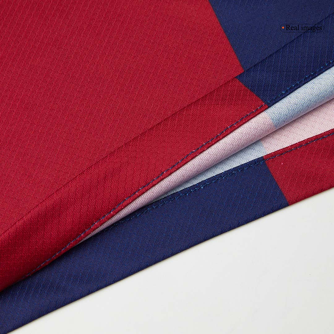 Barcelona Home Cheap Soccer Jersey 2024/25- 125th Anniversary Go Soccer World Shop