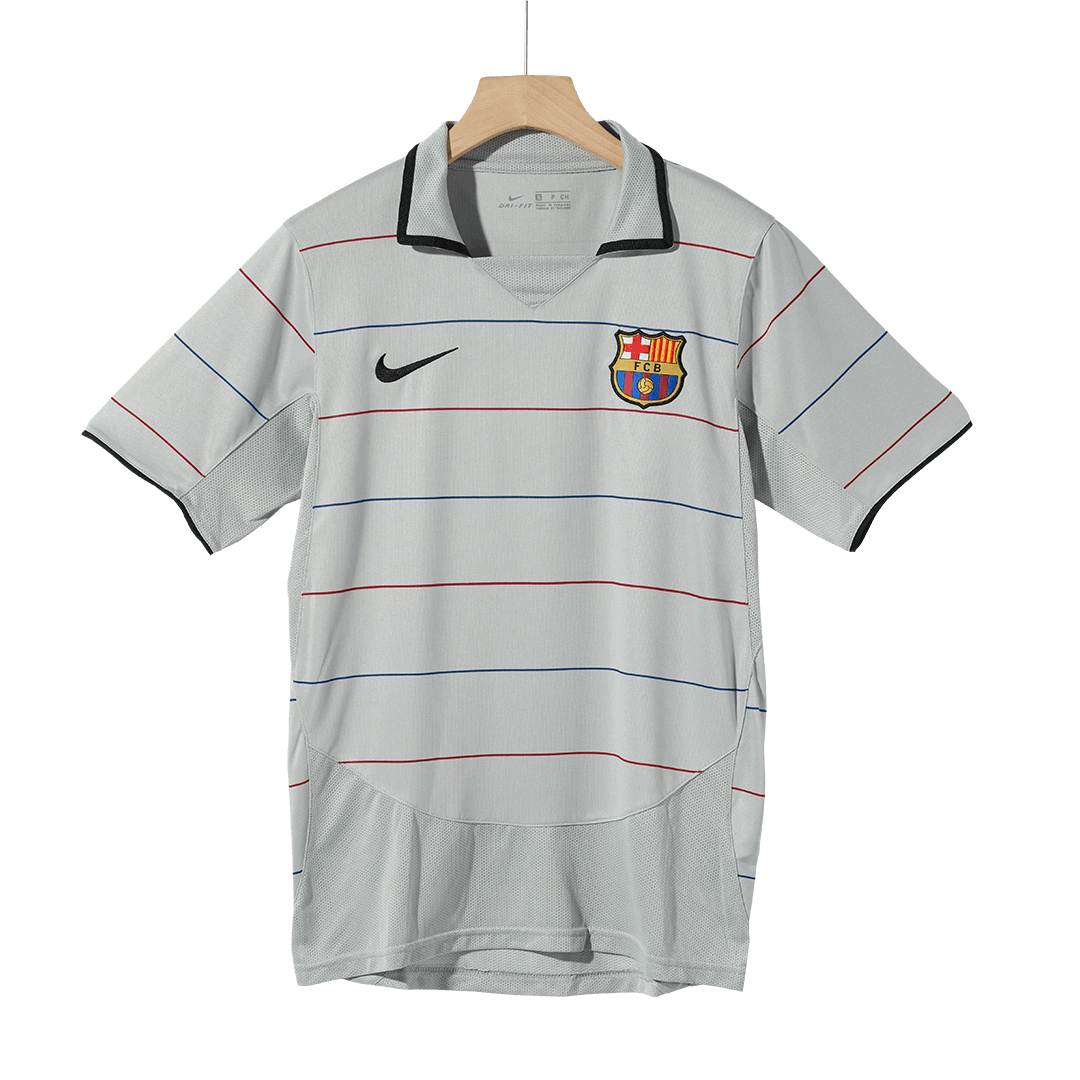 Retro 2003/04 Barcelona Away Cheap Soccer Jersey Go Soccer World Shop