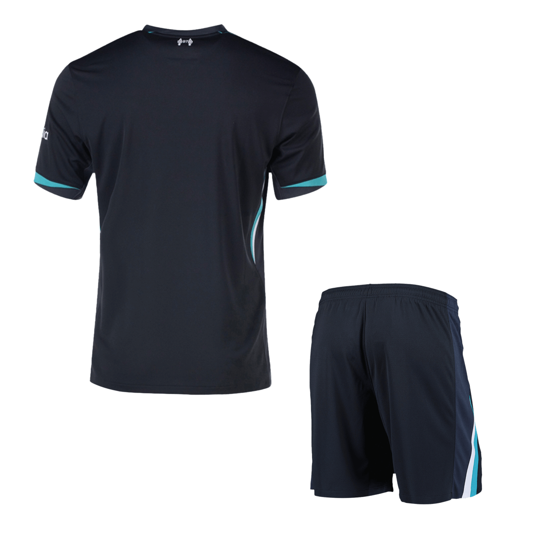 Liverpool Away Cheap Soccer Jersey Kit(Jersey+Shorts) 2024/25 Go Soccer World Shop