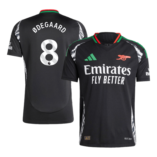 Player Version ØDEGAARD #8 Arsenal Away Cheap Soccer Jersey 2024/25 Go Soccer World Shop