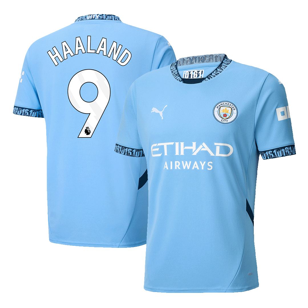 HAALAND #9 Manchester City Home Cheap Soccer Jersey 2024/25 Go Soccer World Shop