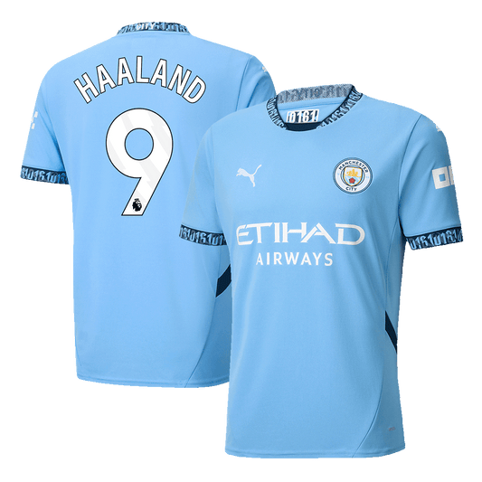 HAALAND #9 Manchester City Home Cheap Soccer Jersey 2024/25 Go Soccer World Shop