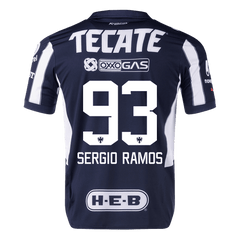 Player Version SERGIO RAMOS #93 Monterrey Home Cheap Soccer Jersey 2024/25 Go Soccer World Shop