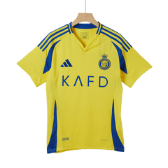 Al Nassr Home Cheap Soccer Jersey Kit(Jersey+Shorts+Socks) 2024/25 Go Soccer World Shop