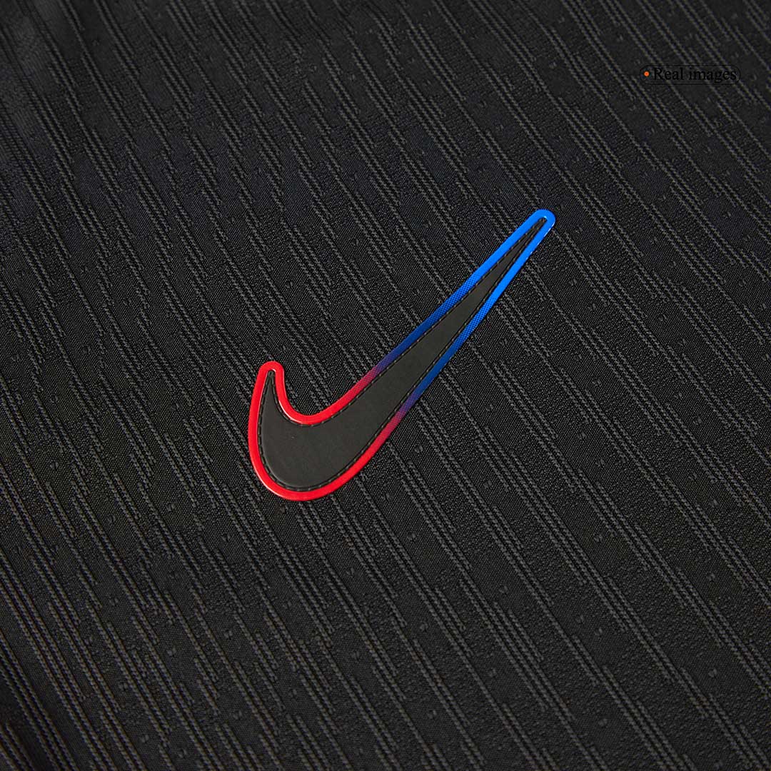 Player Version Barcelona Away Cheap Soccer Jersey 2024/25 - Spotify Logo Without Text Go Soccer World Shop