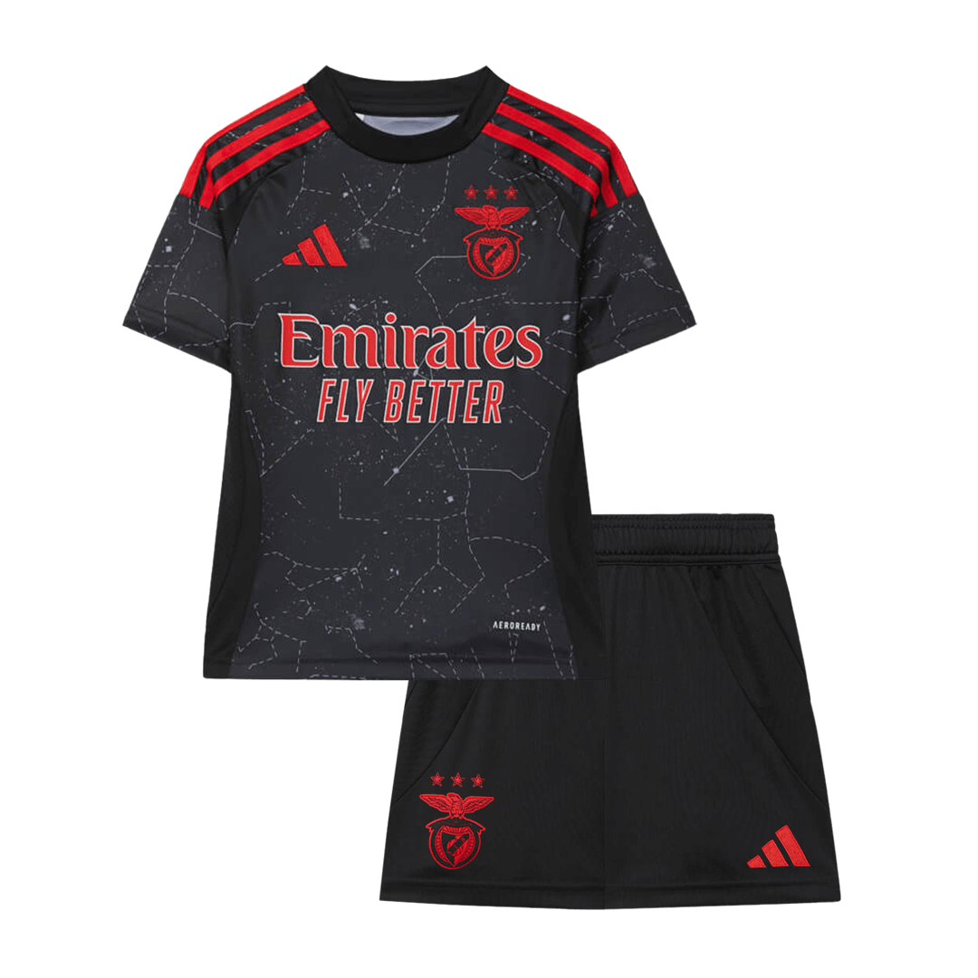 Kid's Benfica Away Cheap Soccer Jersey Kit(Jersey+Shorts) 2024/25 Go Soccer World Shop