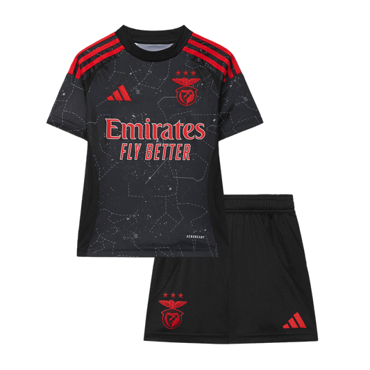 Kid's Benfica Away Cheap Soccer Jersey Kit(Jersey+Shorts) 2024/25 Go Soccer World Shop
