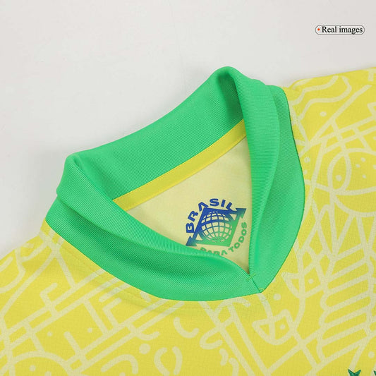 RAPHINHA #11 Brazil Home Cheap Soccer Jersey Copa America 2024 Go Soccer World Shop