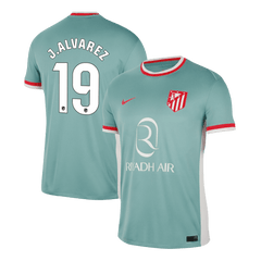 J.ALVAREZ #19 Atletico Madrid Away Cheap Soccer Jersey 2024/25 Go Soccer World Shop