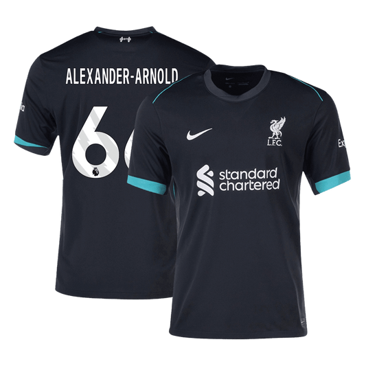 ALEXANDER-ARNOLD #66 Liverpool Away Cheap Soccer Jersey 2024/25 Go Soccer World Shop