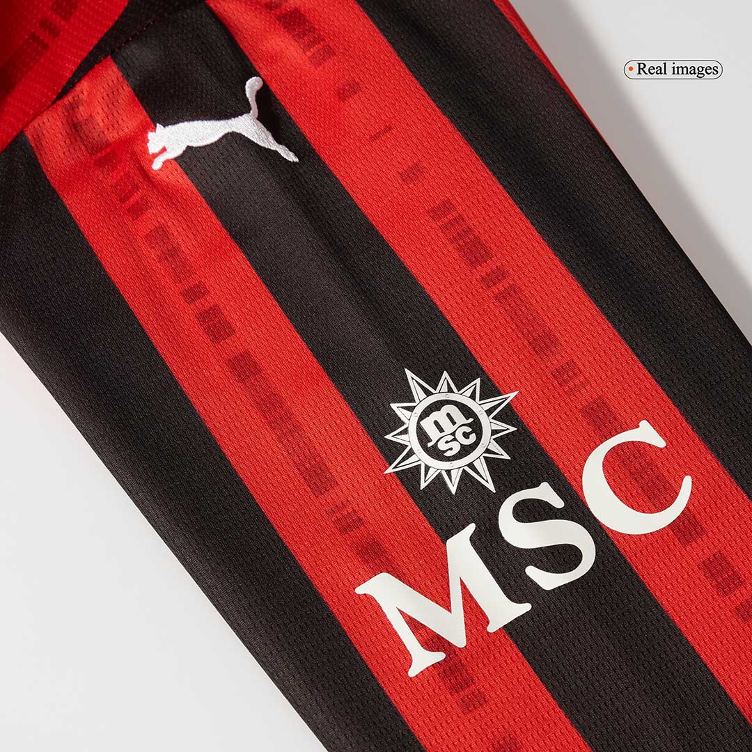 AC Milan Home Long Sleeve Cheap Soccer Jersey 2024/25 Go Soccer World Shop