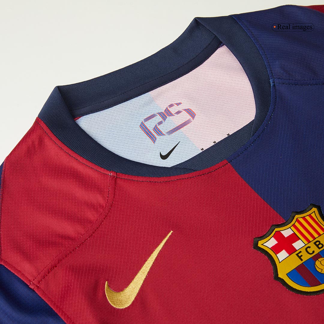 Barcelona Home Cheap Soccer Jersey 2024/25-Spotify Logo Without Text Go Soccer World Shop