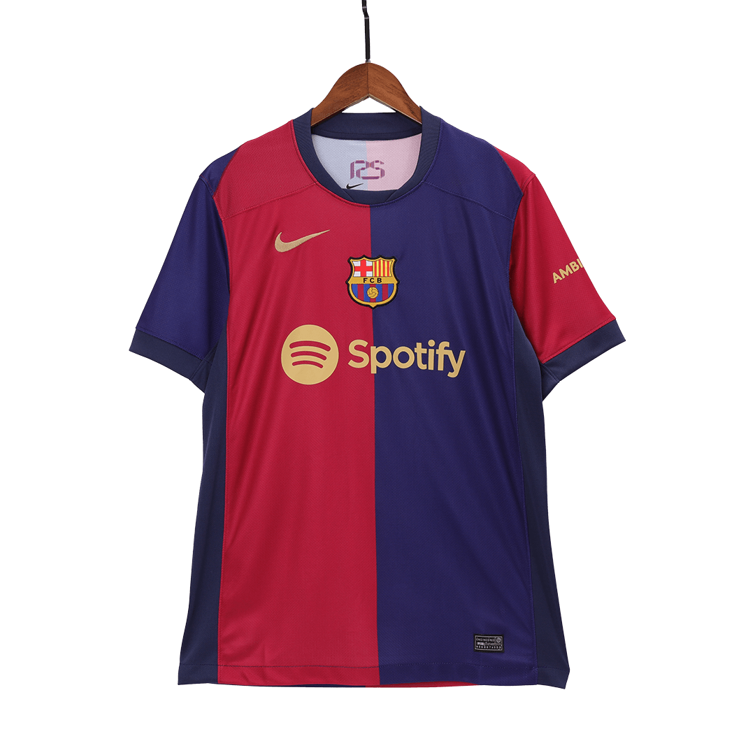 Barcelona Home Cheap Soccer Jersey Kit(Jersey+Shorts) 2024/25 Go Soccer World Shop