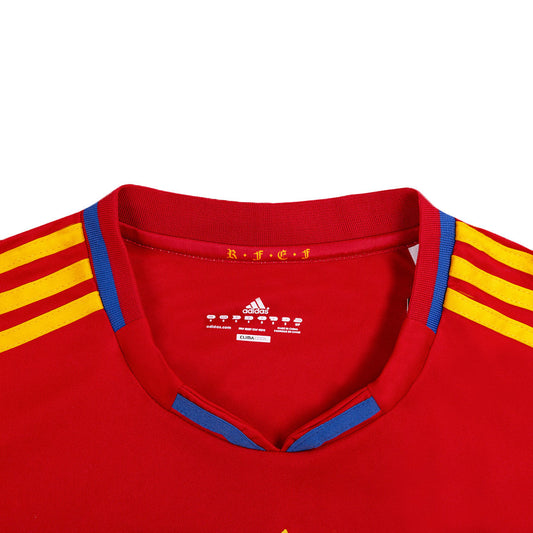 Retro DAVID VILLA #7 2010 Spain Home Cheap Soccer Jersey Go Soccer World Shop