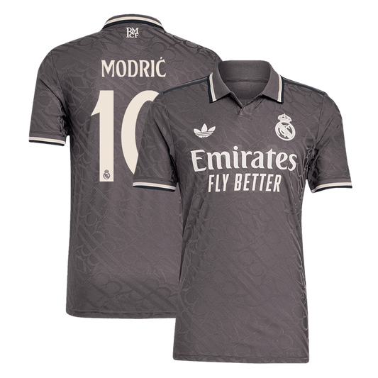 Player Version MODRI? #10 Real Madrid Third Away Cheap Soccer Jersey 2024/25 Go Soccer World Shop