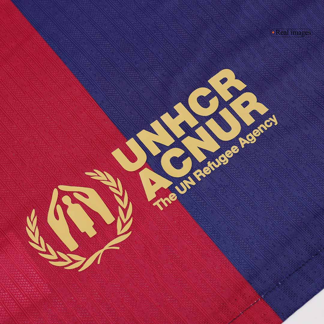 Player Version Barcelona Home Cheap Soccer Jersey 2024/25 - 125th Anniversary Go Soccer World Shop