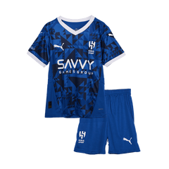 Kid's Al Hilal SFC Home Cheap Soccer Jersey Kit(Jersey+Shorts) 2024/25 Go Soccer World Shop