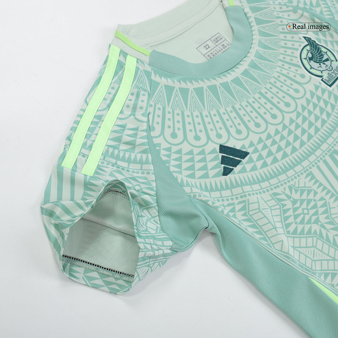 Kid's Mexico Away Jerseys Kit(Jersey+Shorts) Copa América 2024 Go Soccer World Shop