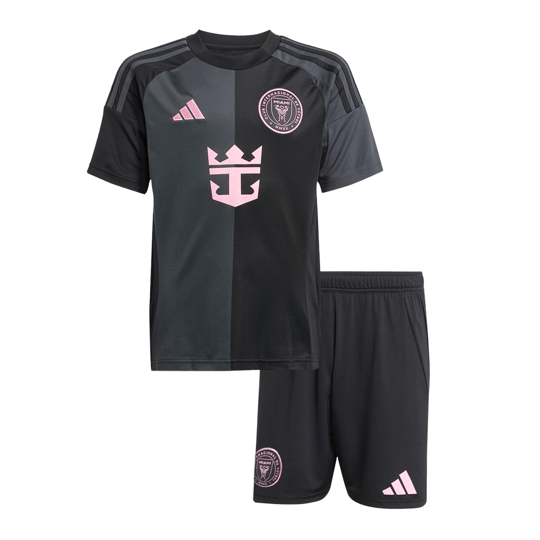 Kid's Inter Miami CF Away Cheap Soccer Jersey Kit(Jersey+Shorts) 2025 Go Soccer World Shop