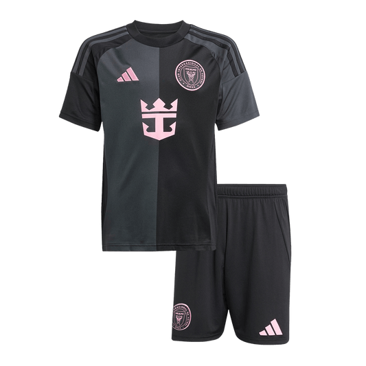Kid's Inter Miami CF Away Cheap Soccer Jersey Kit(Jersey+Shorts) 2025 Go Soccer World Shop