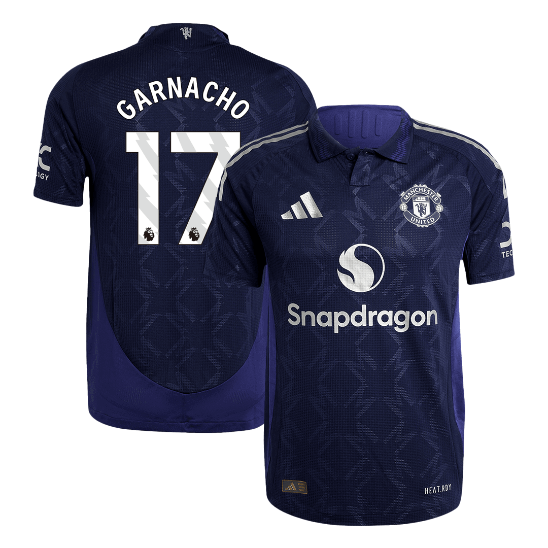 Player Version GARNACHO #17 Manchester United Away Cheap Soccer Jersey 2024/25 Go Soccer World Shop