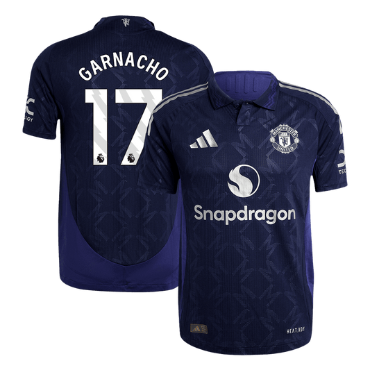 Player Version GARNACHO #17 Manchester United Away Cheap Soccer Jersey 2024/25 Go Soccer World Shop